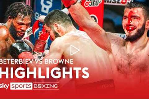 HIGHLIGHTS! Artur Beterbiev vs Marcus Browne