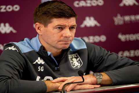 Steven Gerrard to miss Aston Villa’s next two matches including Chelsea clash after testing..