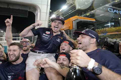 F1 stars vote Max Verstappen as driver of year ahead of Lewis Hamilton after Red Bull ace’s..