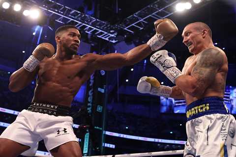 Anthony Joshua told Oleksandr Usyk has ‘got his number’ and will need to be ‘lucky’ to win rematch, ..