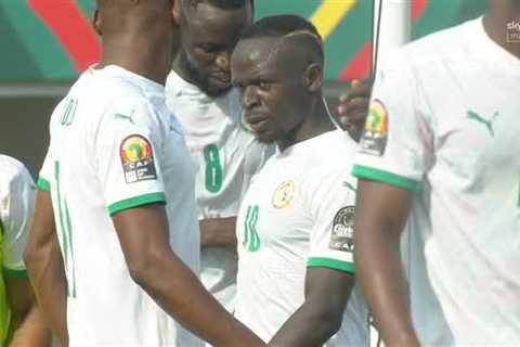 Senegal 1 Zimbabwe 0: Watch Mane score dramatic penalty AFTER injury time following VAR review to..