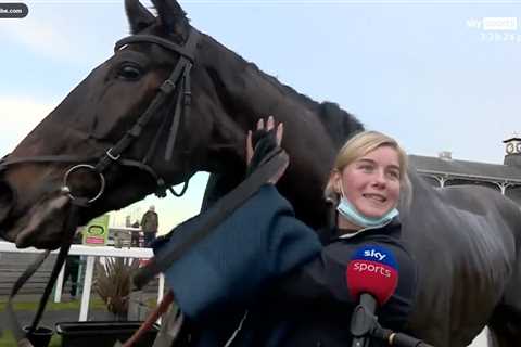 ‘I love him, he’s my best friend’ – Punters in tears of happiness watching owner’s brilliant..