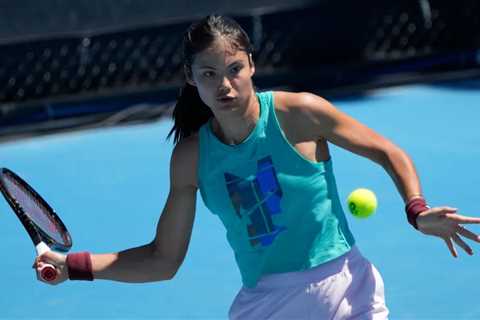 When is Emma Raducanu playing next at Australian Open?