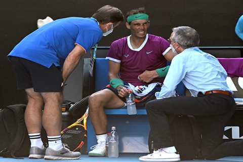 Nadal overcomes agonising stomach pains to beat Shapovalov in Australian Open and keep record Grand ..