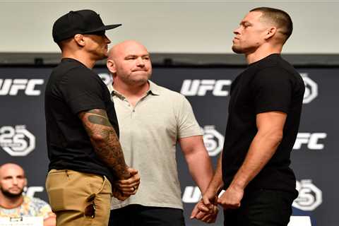 UFC still ‘interested’ in making Nate Diaz vs Dustin Poirier but Dana White admits grudge match may ..