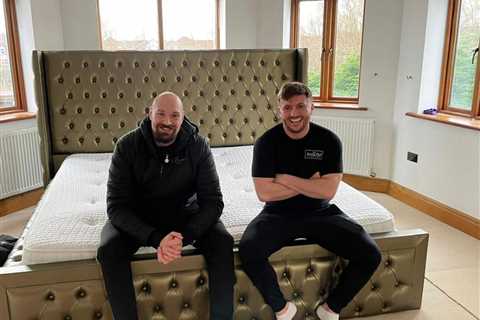 Boxing champ Tyson Fury to launch a range of furniture with prices from £1,300