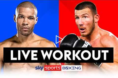 CHRIS EUBANK JR VS LIAM WILLIAMS! 👊🏻 💥LIVE OPEN WORKOUT 💥