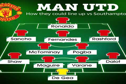 How Man Utd could line up against Southampton with Cristiano Ronaldo back but midfield hit by..
