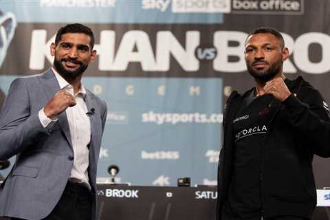 Amir Khan accuses Kell Brook of racism and demands answer to ‘poppadom chin’ jibe ahead of grudge..