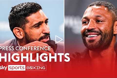 HIGHLIGHTS! Amir Khan & Kell Brook's FINAL press conference 💥