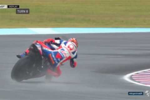 MotoGP, Mad Miller, wet poles on slicks!