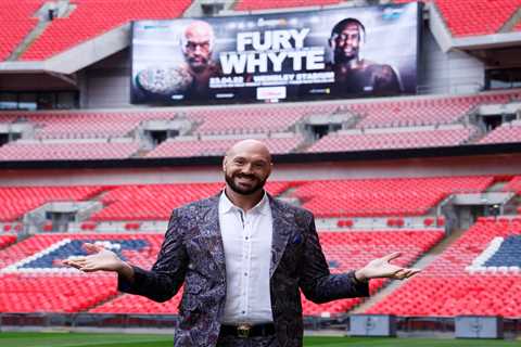 Tyson Fury reveals he will come in at his heaviest weight EVER for Dillian Whyte fight and above..