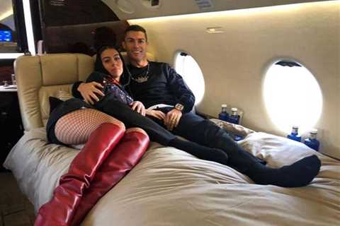 Cristiano Ronaldo’s amazing £20m Gulfstream G20 jet flies at 560mph and transports girlfriend..