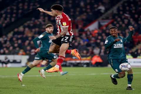 Watch Wolves loanee Morgan Gibbs-White score with sensational back-heel flick as Sheffield United..