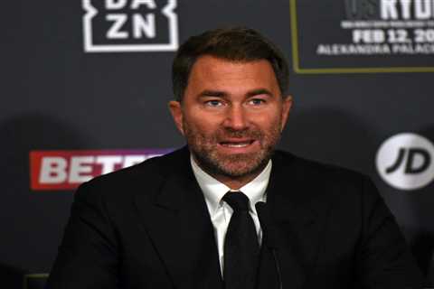 ‘Trying to close that deal’ – Eddie Hearn hoping to announce undisputed fight between George..