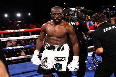 Terrence Crawford names his P4P top five list but leaves out Tyson Fury and names bitter..