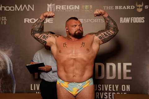 Eddie Hall vs Thor Bjornsson start time CONFIRMED – ring walk time for boxing TONIGHT