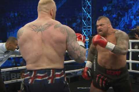 Fans complain Eddie Hall vs Thor stream DOWN as they struggle to log on to website for huge fight