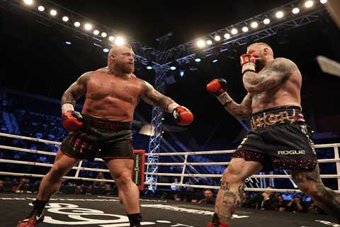 Eddie Hall must get Thor Bjornsson’s name tattooed on body after losing bitter grudge match..