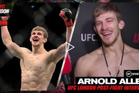 It will happen Arnold Allen believes he is just one fight away from UFC gold