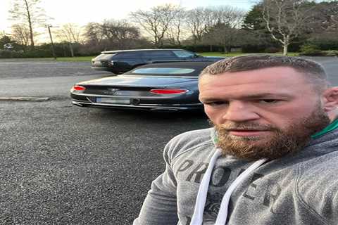 Conor McGregor ‘arrested for alleged dangerous driving’ in Dublin as UFC superstar has £150k..