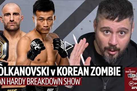 Alexander Volkanovski v Chan Sung Jung  UFC 273  Dan Hardy Breakdown Show