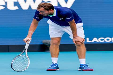 Daniil Medvedev bizarrely blames ‘garbage balls’ for shock Hubert Hurkacz loss at Miami Open and..