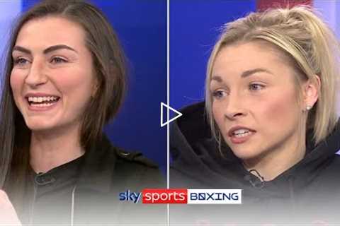 'We want Undisputed glory!' 🌟🌟  Olympic stars Lauren Price and Karriss Artingstall have huge..