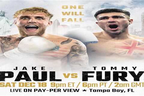 ‘I’m rooting for him’ – Jake Paul wants rival Tommy Fury to win fight on Tyson Fury vs Dillian..