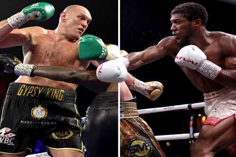 Anthony Joshua’s amazing claim he sparred against champ Tyson Fury for a Rolex watch over 10 years..