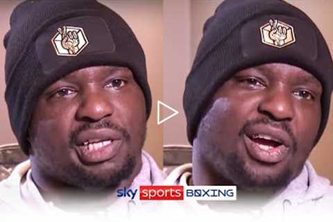 I've put myself through HELL to get here!  Dillian Whyte opens up on Fury fight & media absence