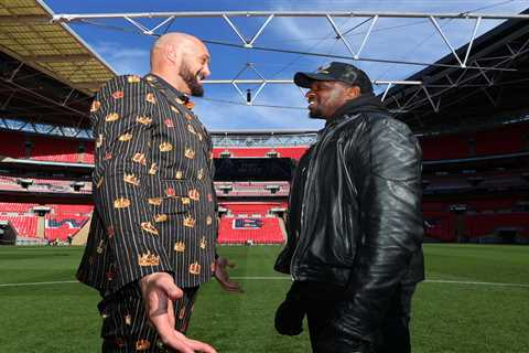 Tyson Fury vs Dillian Whyte is finally here with 94,000 fans piling into Wembley for biggest..