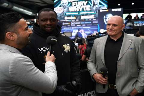 ‘Have your tin hat on pal’ – John Fury warns David Haye not to attend Tyson vs Whyte fight AGAIN..