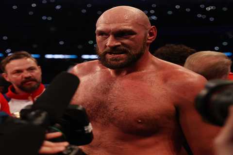 Retired Tyson Fury says Oleksandr Usyk fight will ‘NEVER’ happen… but claims he would ‘punch him..