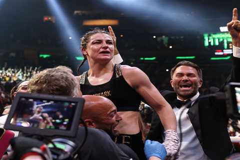 Eddie Hearn says Cyborg and Holly Holm want Katie Taylor fight but demand for Amanda Serrano..