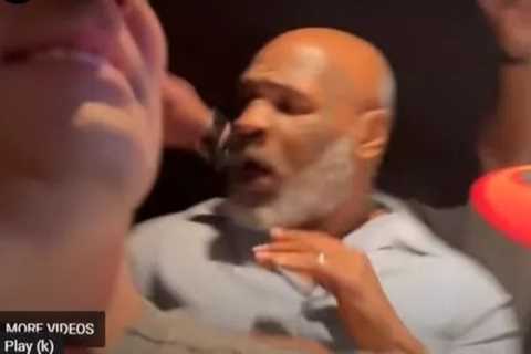 Mike Tyson has another run-in with fan just weeks after boxing legend beat a passenger on plane