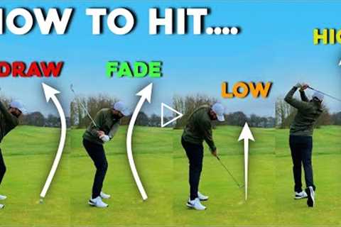 You NEED to learn these golf shots!