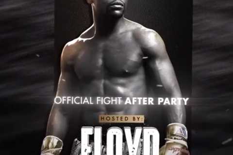 Floyd Mayweather reveals post fight party following Don Moore bout will take place on luxury celeb..