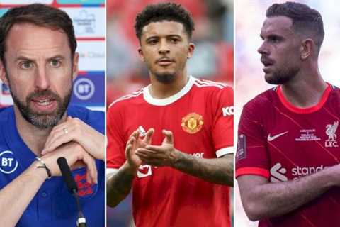 England boss Gareth Southgate sends World Cup message to Sancho, Rashford and Henderson