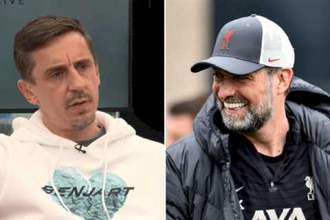 Gary Neville tells Liverpool to sign free agent who was ‘out of this world’ against Manchester..