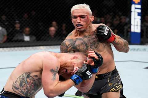 Ex-UFC champ Charles Oliveira says Conor McGregor ‘ran in shock’ after ‘thinking a lot about’..