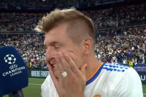 ‘These are the questions you ask?’ – Furious Toni Kroos storms out of interview after winning..