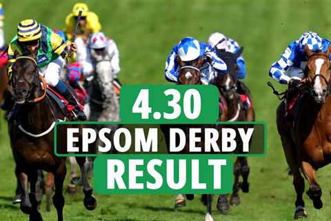 Who won the Epsom Derby 2022? How EVERY horse finished in 4.30 on Saturday