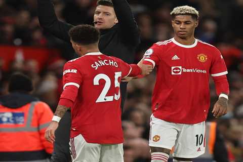 Marcus Rashford and Jadon Sancho facing World Cup AXE as England boss Southgate reveals Man Utd..