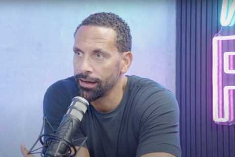 Rio Ferdinand admits brutal Man Utd axe 10 minutes after game left him ‘numb’