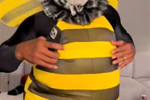 ‘I’m feeling beautiful’ – Fearsome Mike Tyson bizarrely dresses up like BUMBLEBEE and dances around ..