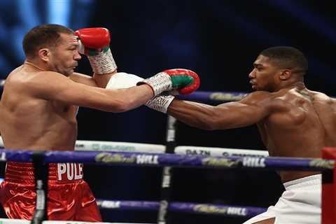 Anthony Joshua’s ex-opponent Kubrat Pulev says Brit is ‘nothing special’ and tips Oleksandr Usyk to ..