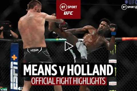 What a performance from Kevin Holland! UFC Austin Fight Highlights