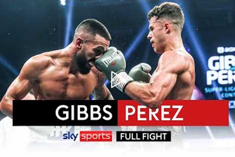 FULL FIGHT! Cori Gibbs vs Carlos Perez  Coventry Fight Night