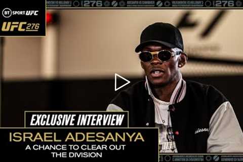 Israel Adesanya: Jon Jones Made Himself Scapegoat With Failed Tests!  UFC 276 Pre-Fight Interview